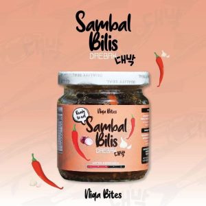 Niqabites Sambal Bilis Daebak, sambal bilis pedas dan sedap, penuh dengan rasa yang menggoda.